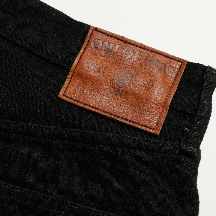 ONI DENIM - Wide Straight - 20oz ONI Secret Black Denim - ONI-200ZRBK