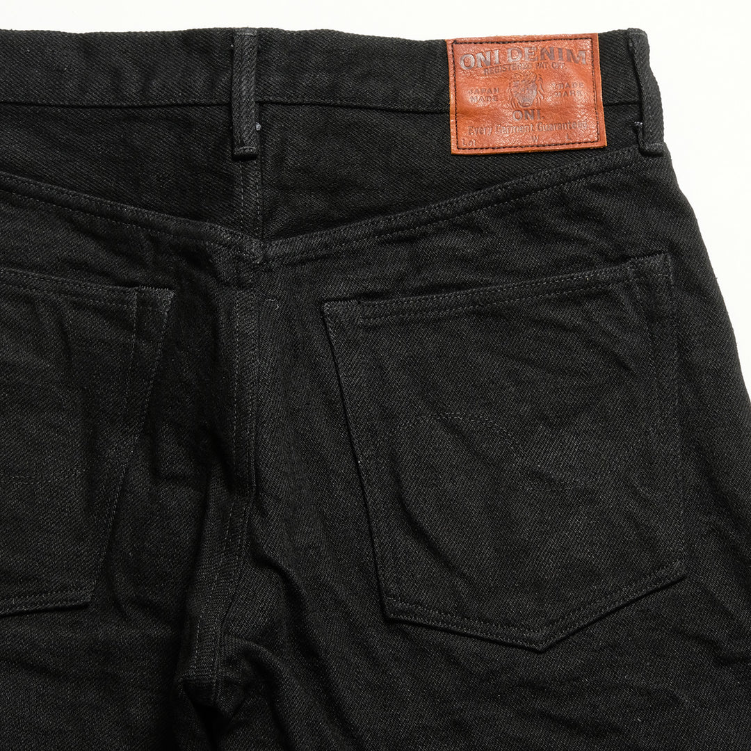 ONI DENIM - Regular Straight - 20oz ONI Secret Black Denim - ONI-288ZRBK