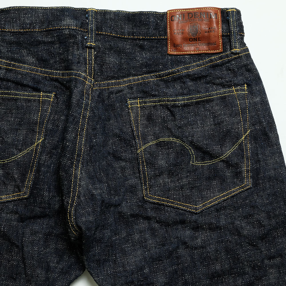 ONI DENIM - Relax Tapered - 17oz. ONI KASURI DENIM - ONI-622KA