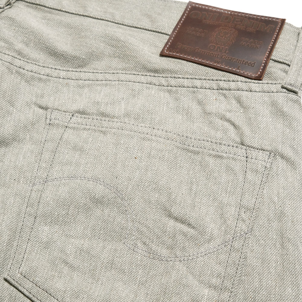 ONI DENIM - Relax Tapered - 11oz Mixed Gray Denim - ONI-622MO