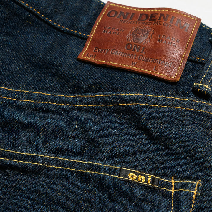 ONI DENIM - Super Wide Tapered - 20oz ONI Secret Denim - Weft Olive - ONI-822ZR