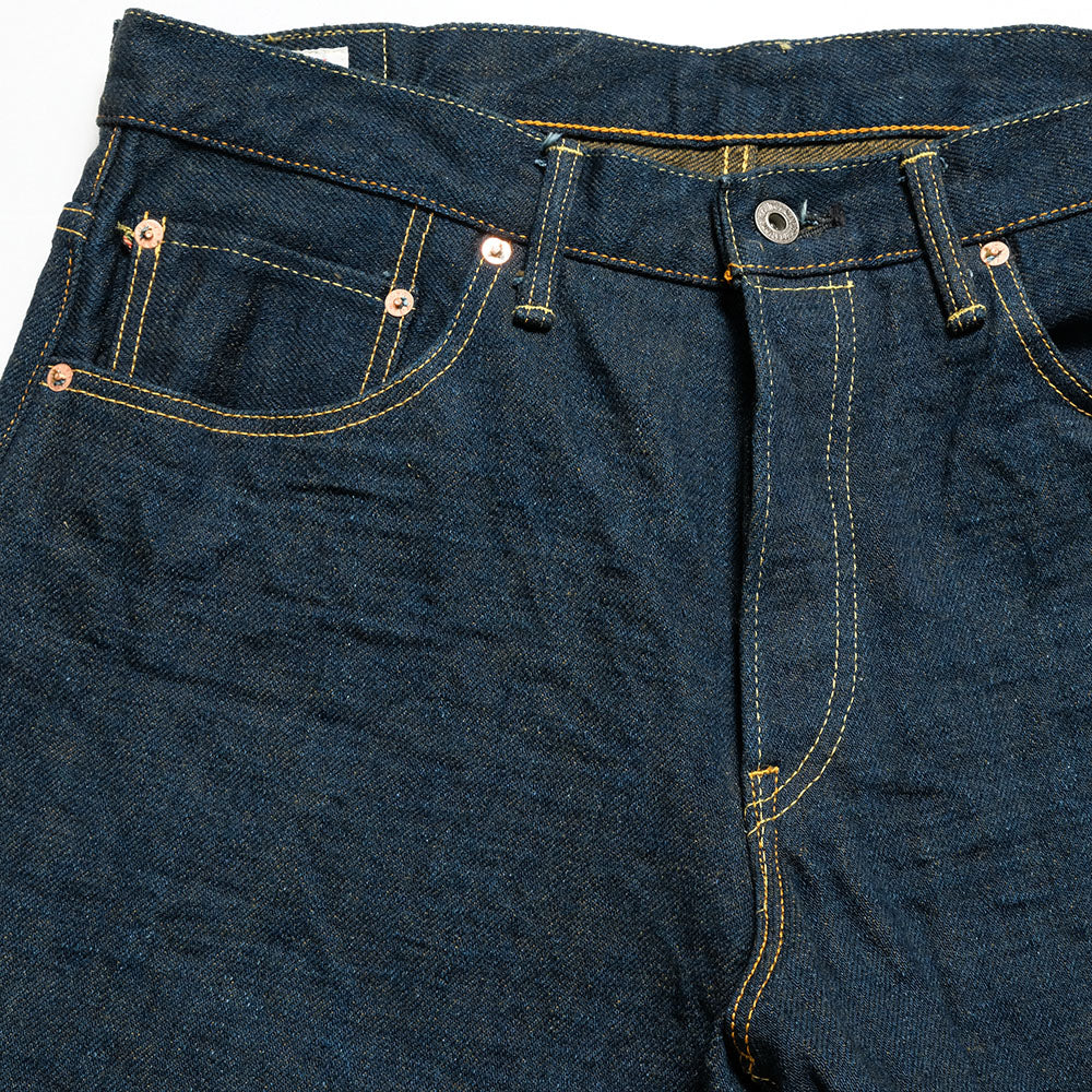 ONI DENIM - Super Wide Tapered - 20oz ONI Secret Denim - Weft Olive - ONI-822ZR