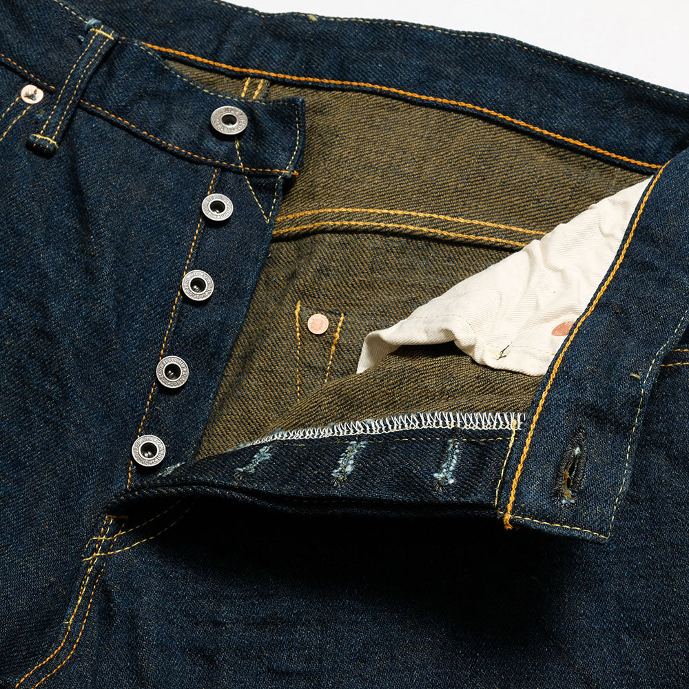 ONI DENIM - Super Wide Tapered - 20oz ONI Secret Denim - Weft Olive - ONI-822ZR