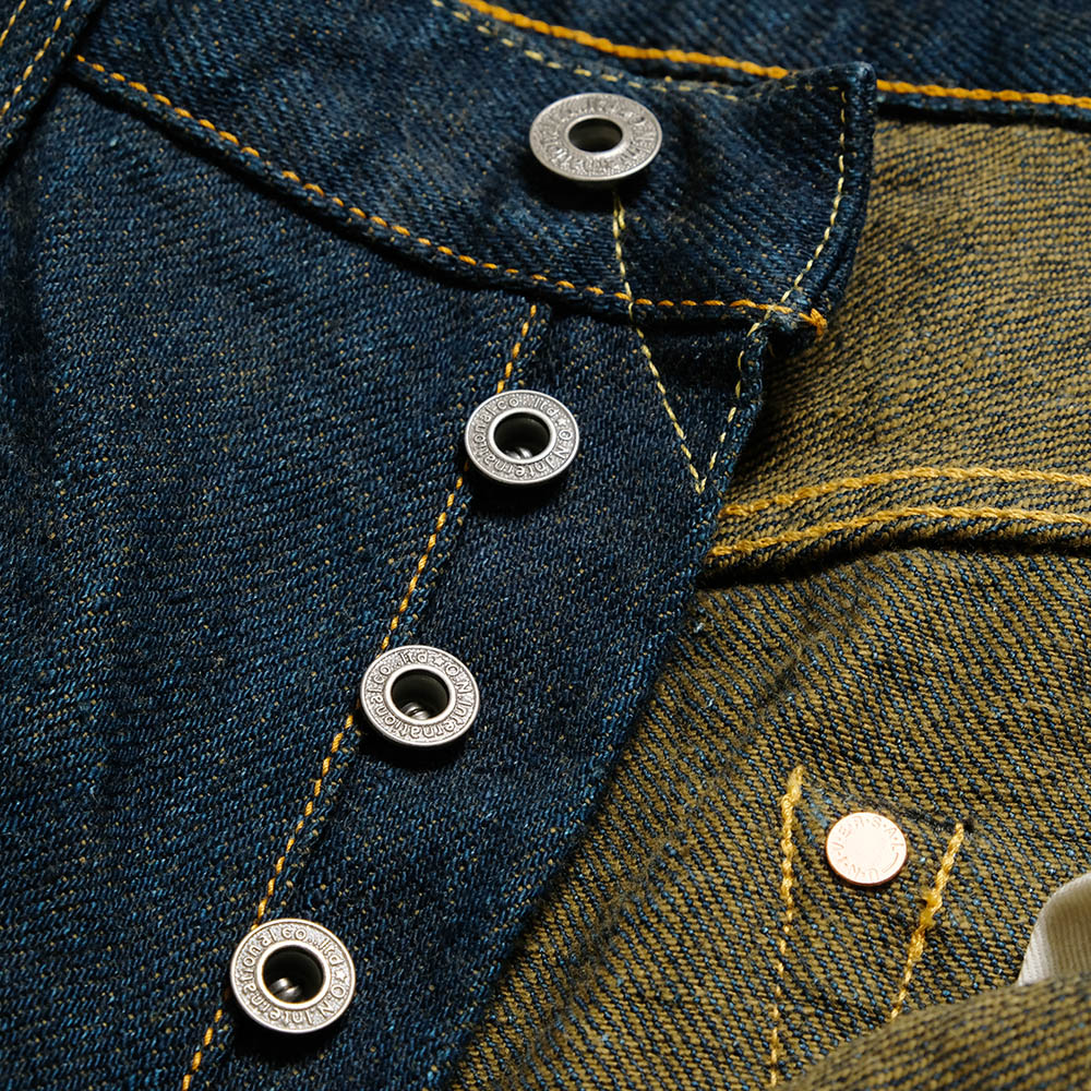 ONI DENIM - Super Wide Tapered - 20oz ONI Secret Denim - Weft Olive - ONI-822ZR