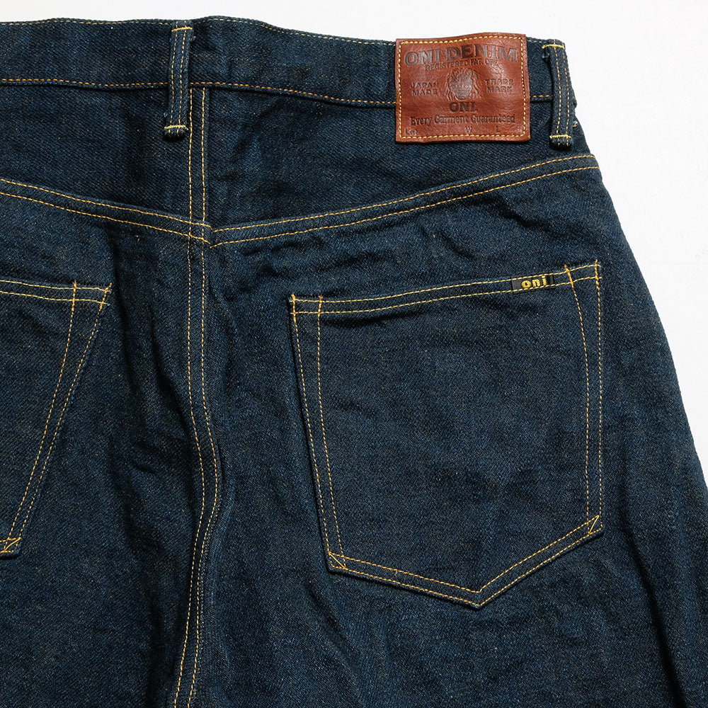 ONI DENIM - Super Wide Tapered - 20oz ONI Secret Denim - Weft Olive - ONI-822ZR