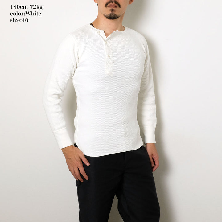 Orgueil - Thermal Henry Neck T-Shirt - OR-9101