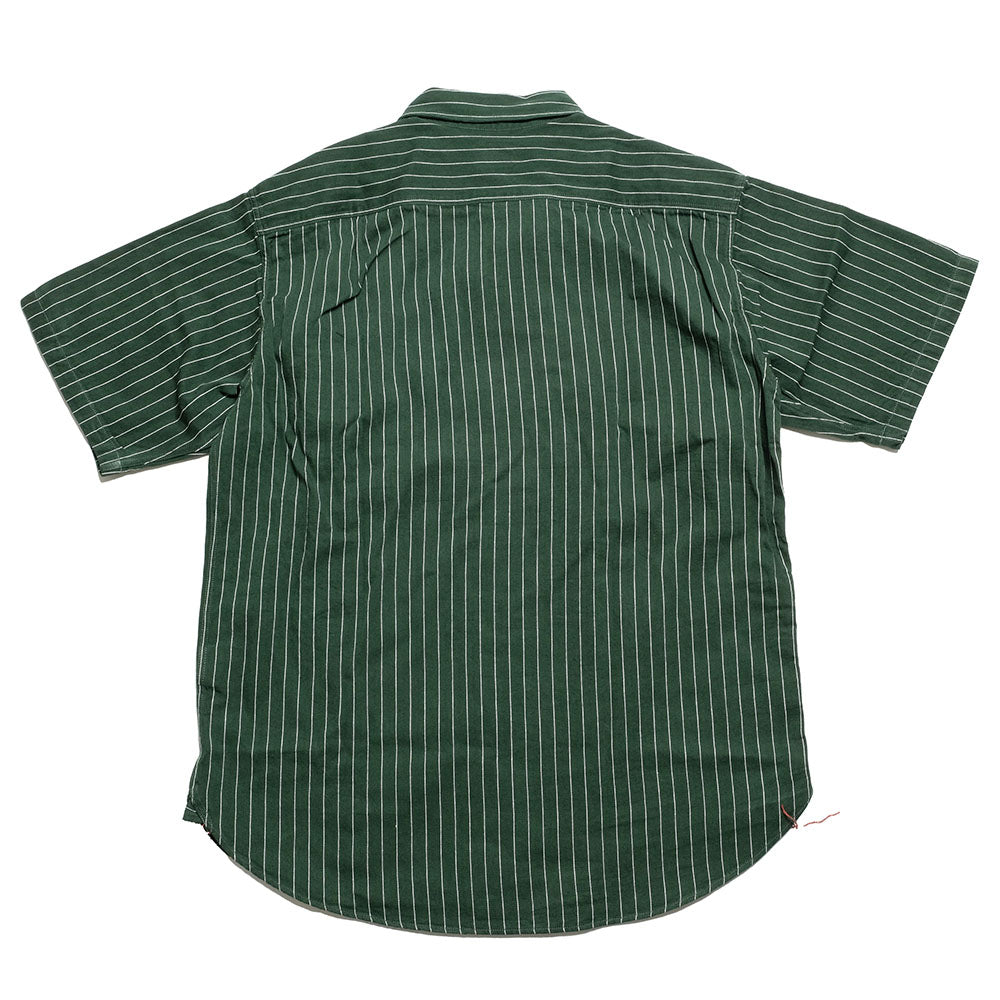 SUGAR CANE - COKE STRIPE S/S WORK SHIRT - SC38699