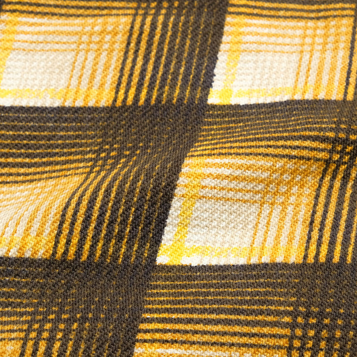 SUGAR CANE - PRINT CHECK S/S WORK SHIRT - SC39517