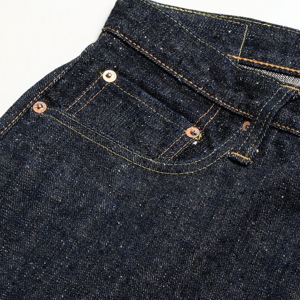 Sugar Cane - 14oz. The Sugar Cane Fiber Denim Ryukyu-ai Mixture Indigo Left Hand Twill - SC40301