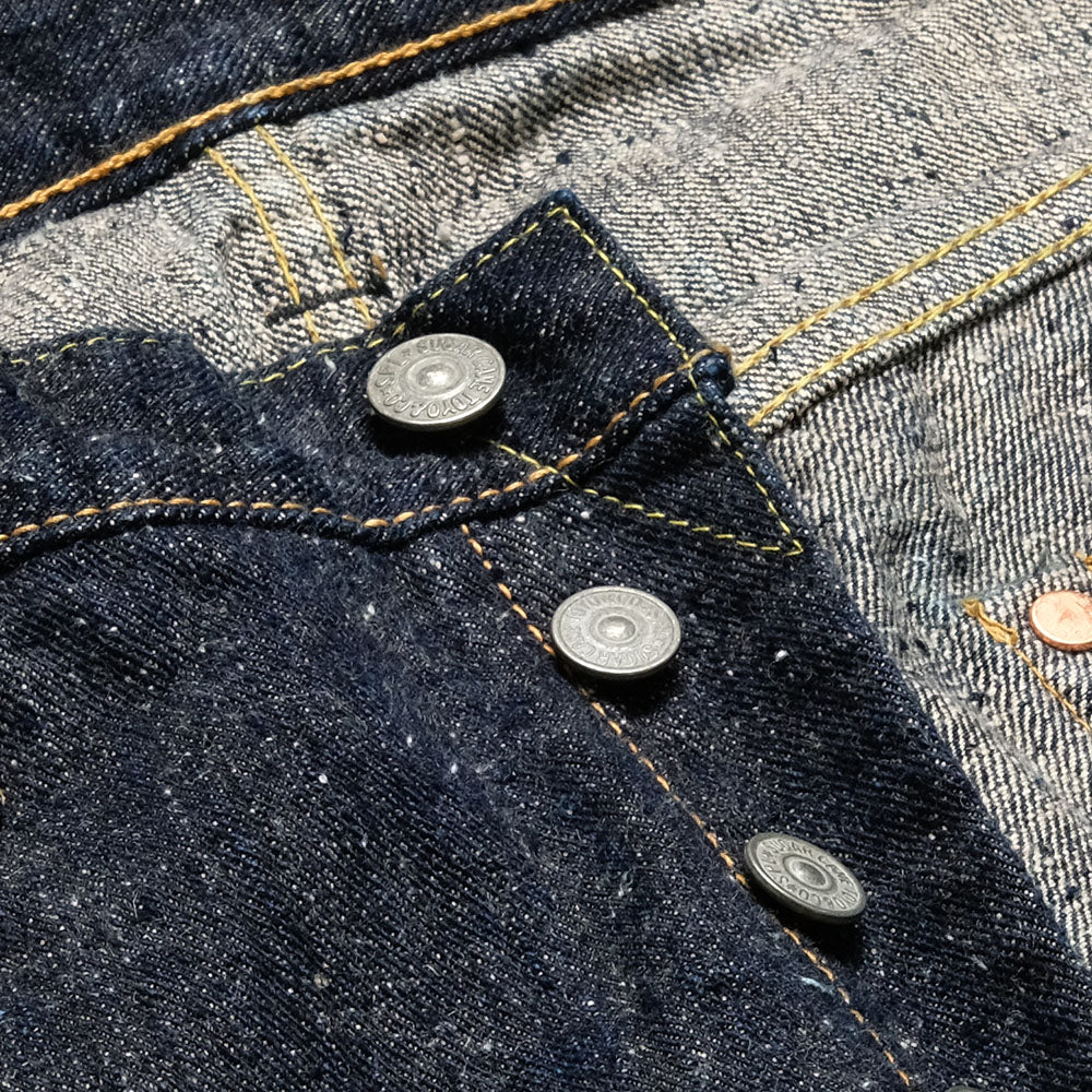 Sugar Cane - 14oz. The Sugar Cane Fiber Denim Ryukyu-ai Mixture Indigo Left Hand Twill - SC40301