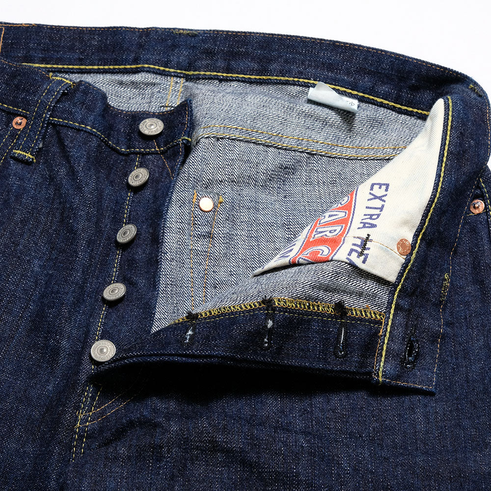 SUGAR CANE - 14oz. The Sugar Cane Fiber Denim Hawaii-ai Mixture Indigo Right Hand Twill - SC40401