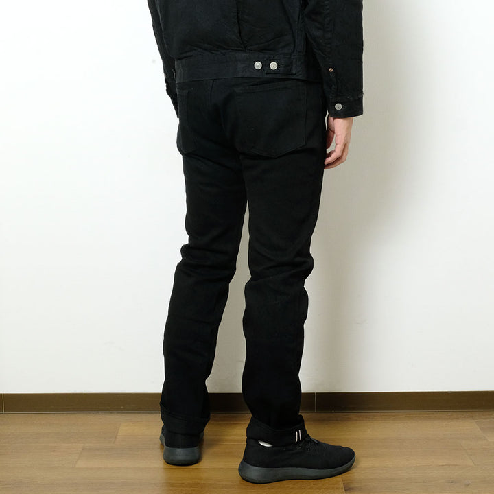 SUGARCANE - 13oz. BLACK DENIM TYPE-III - (SLIM FIT) - SC41470