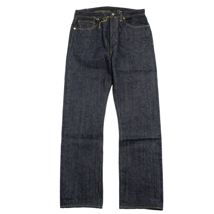SUGAR CANE Super - Denim - Collectibles #09 13.5oz. BLUE DENIM WAIST OVERALLS - S1943 - MODEL - SC49009