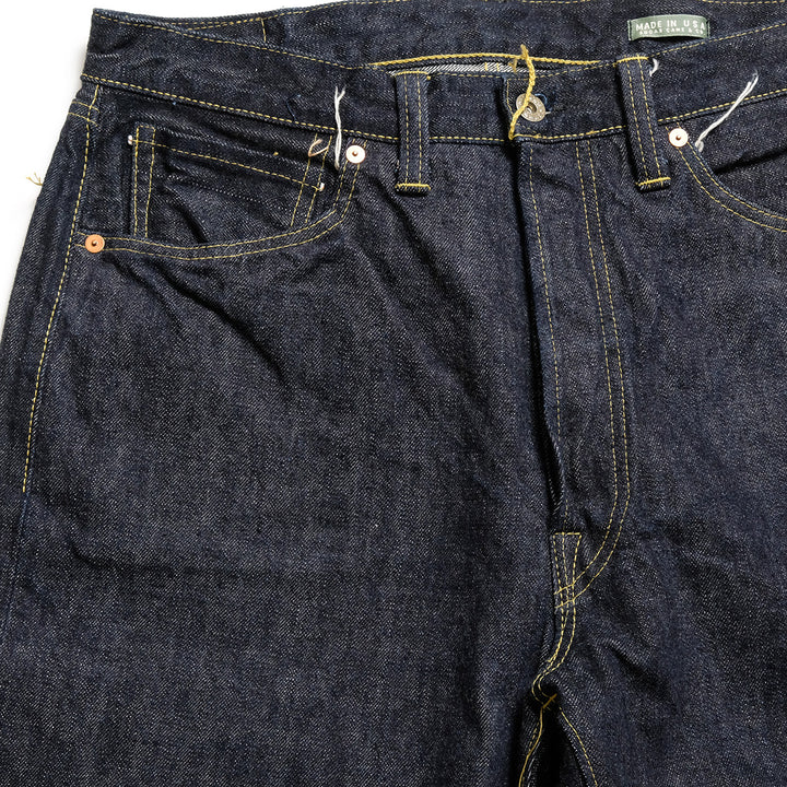 SUGAR CANE - Super - Denim - Collectibles #50 13.5oz. DENIM WAIST OVERALLS - 1940’s SPECIAL - Made in USA - SC49050