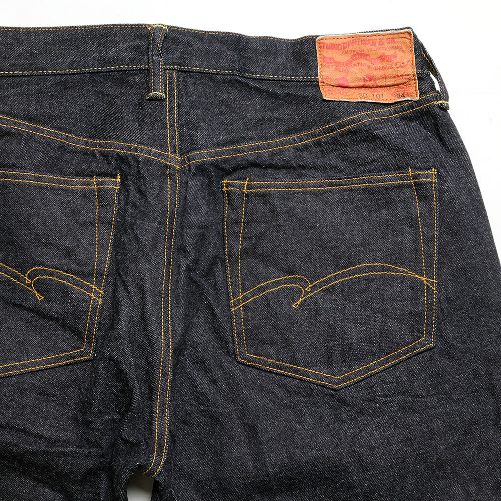 STUDIO D’ARTISAN & SA. - 15oz Selvedge Denim Regular Straight - SD-101