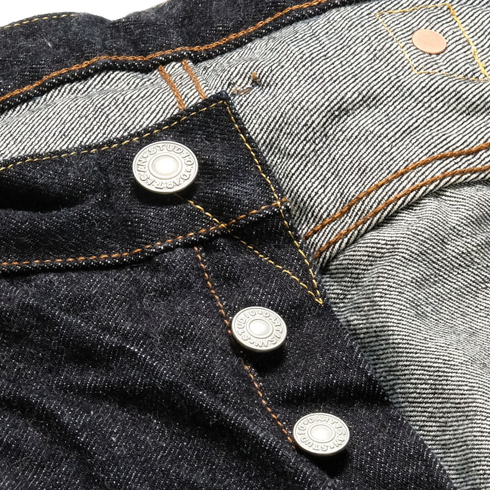 STUDIO D’ARTISAN - 15oz Cinch-Back Jeans Loose Straight - SD-102CB