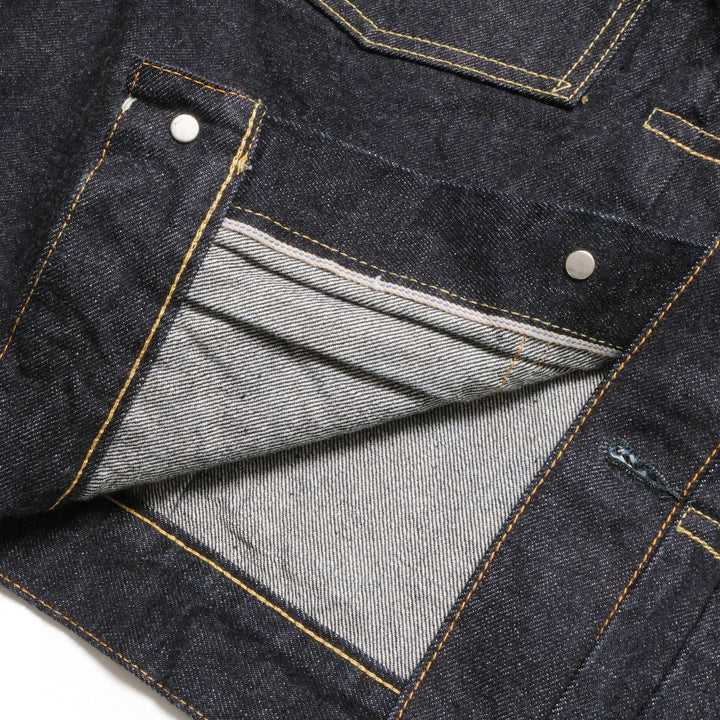 STUDIO D’ARTISAN - 2nd Type Denim Jacket - T-back style - SD-412