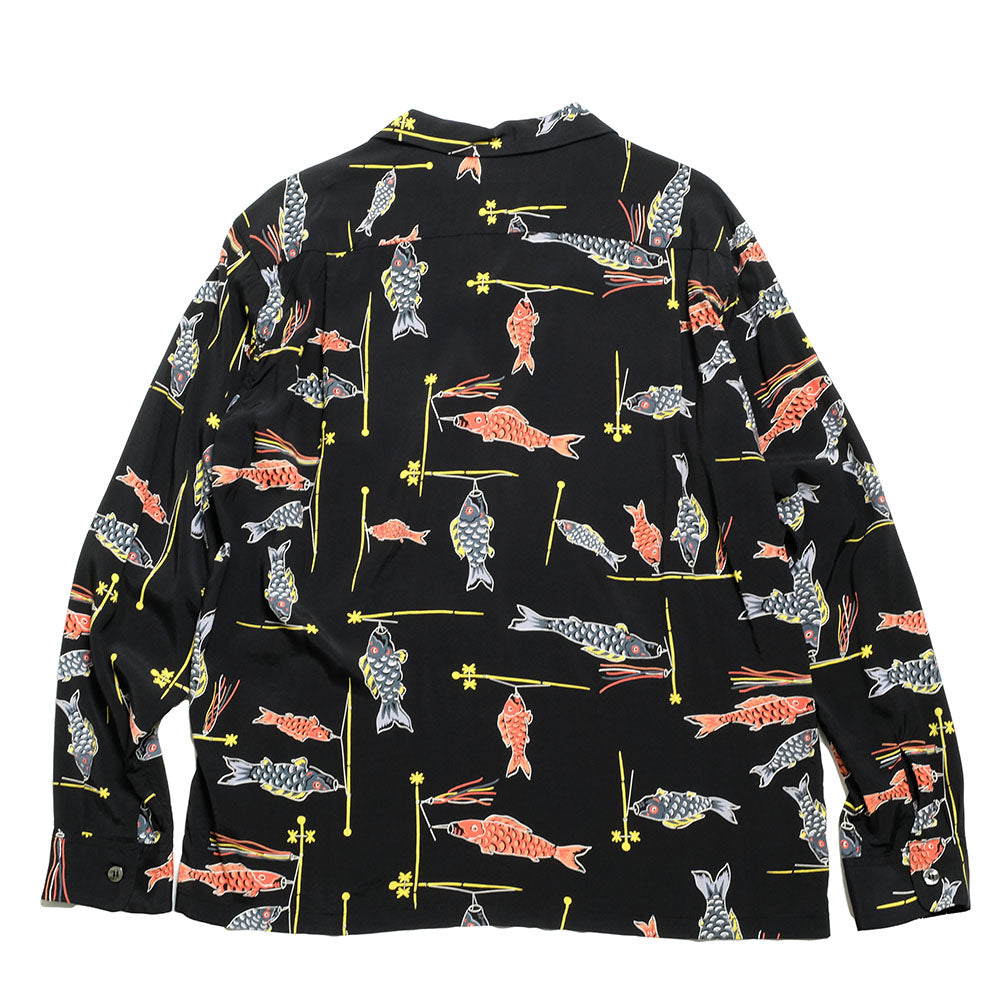 SUN SURF - HINOYA EXCLUSIVE - L/S RAYON HAWAIIAN SHIRT - KOINOBORI - SS29349HY