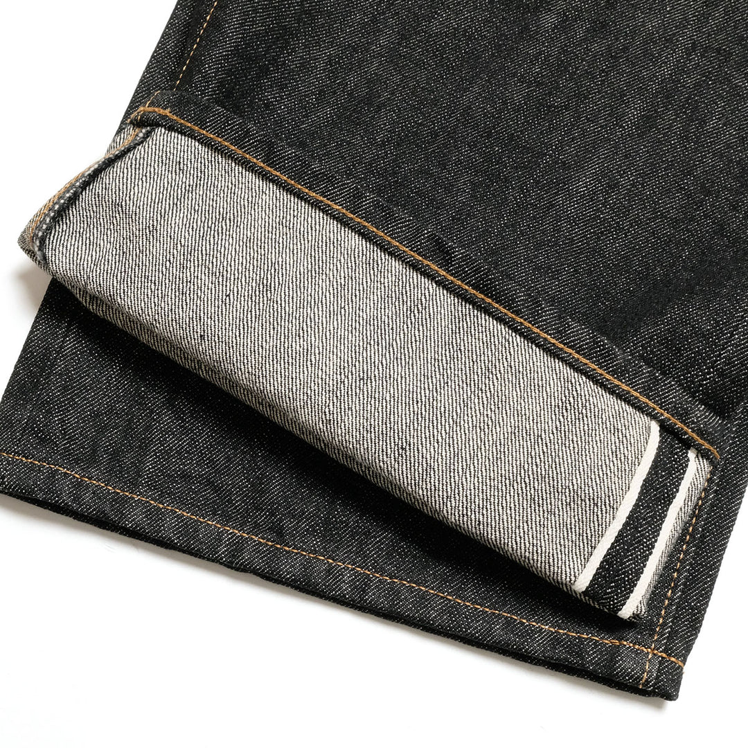 A VONTADE - HINOYA EXCLUSIVE MODEL - Coal Mine Jeans - #9 14oz Black Denim - VTD-0201SXXH-BK2
