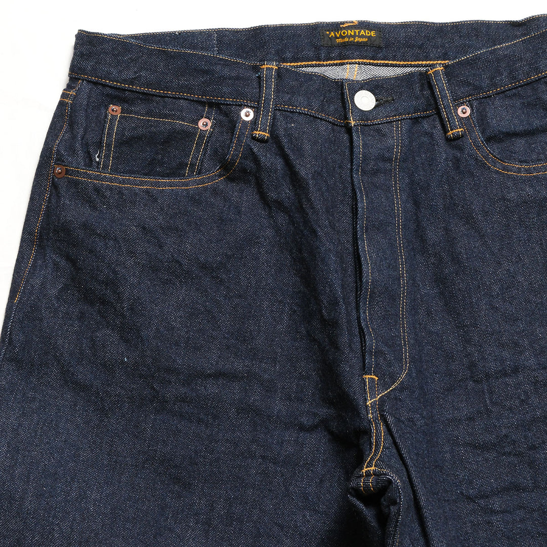 A VONTADE - HINOYA EXCLUSIVE MODEL - 14oz 1937 Selvadge Denim - 5 Pocket Jeans - Wide Fit - VTD-106SXX26