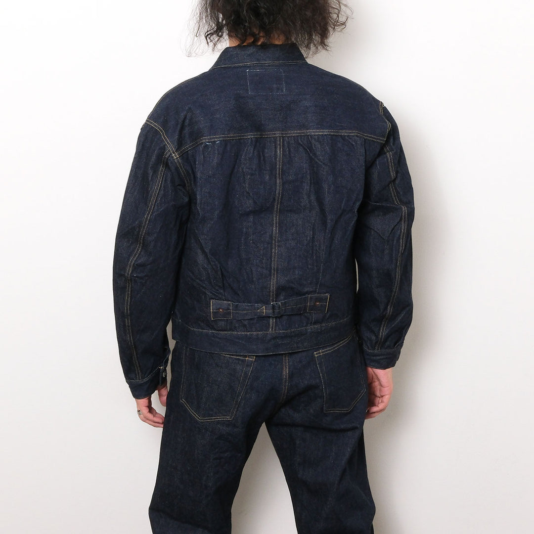 A VONTADE - HINOYA EXCLUSIVE MODEL 14oz 1937 Selvadge Denim - Denim Blouse - One Washed - VTD-560XX-26
