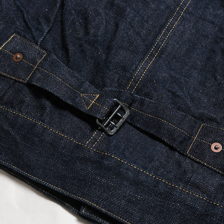 A VONTADE - HINOYA EXCLUSIVE MODEL 14oz 1937 Selvadge Denim - Denim Blouse - One Washed - VTD-560XX-26