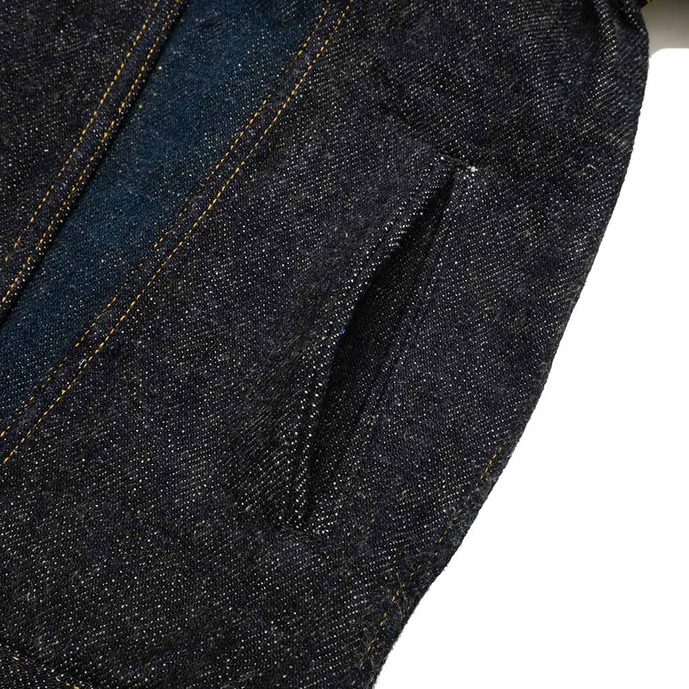 ONI DENIM 20oz ONI Secret Denim x 20oz Deep Indigo Secret Denim 3rd Type Denim Jacket ONI-02527P-COM