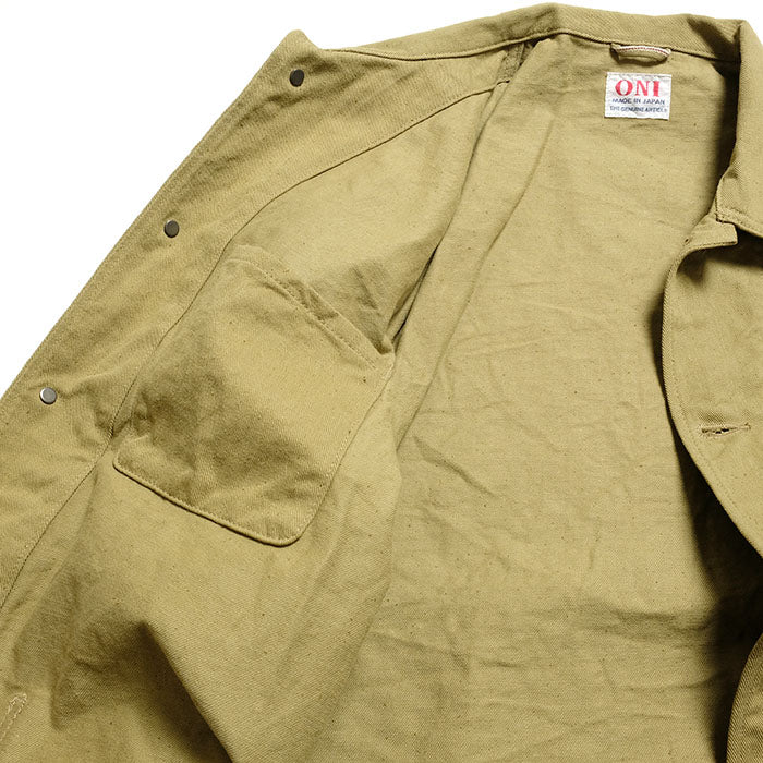 Oni Denim<br>British Drill Selvedge Jacket<br>ONI-03101