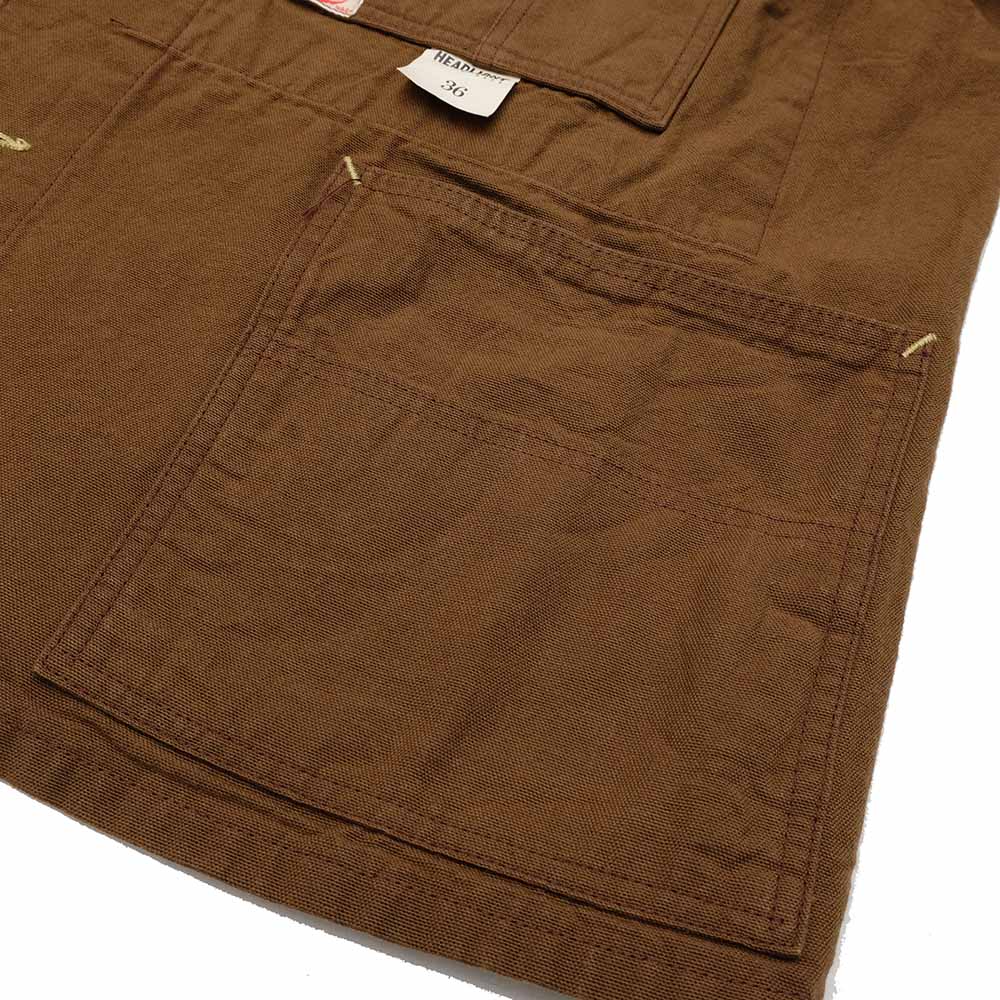 HEADLIGHT<br>9oz. BROWN DUCK WORK COAT<br>HD15085