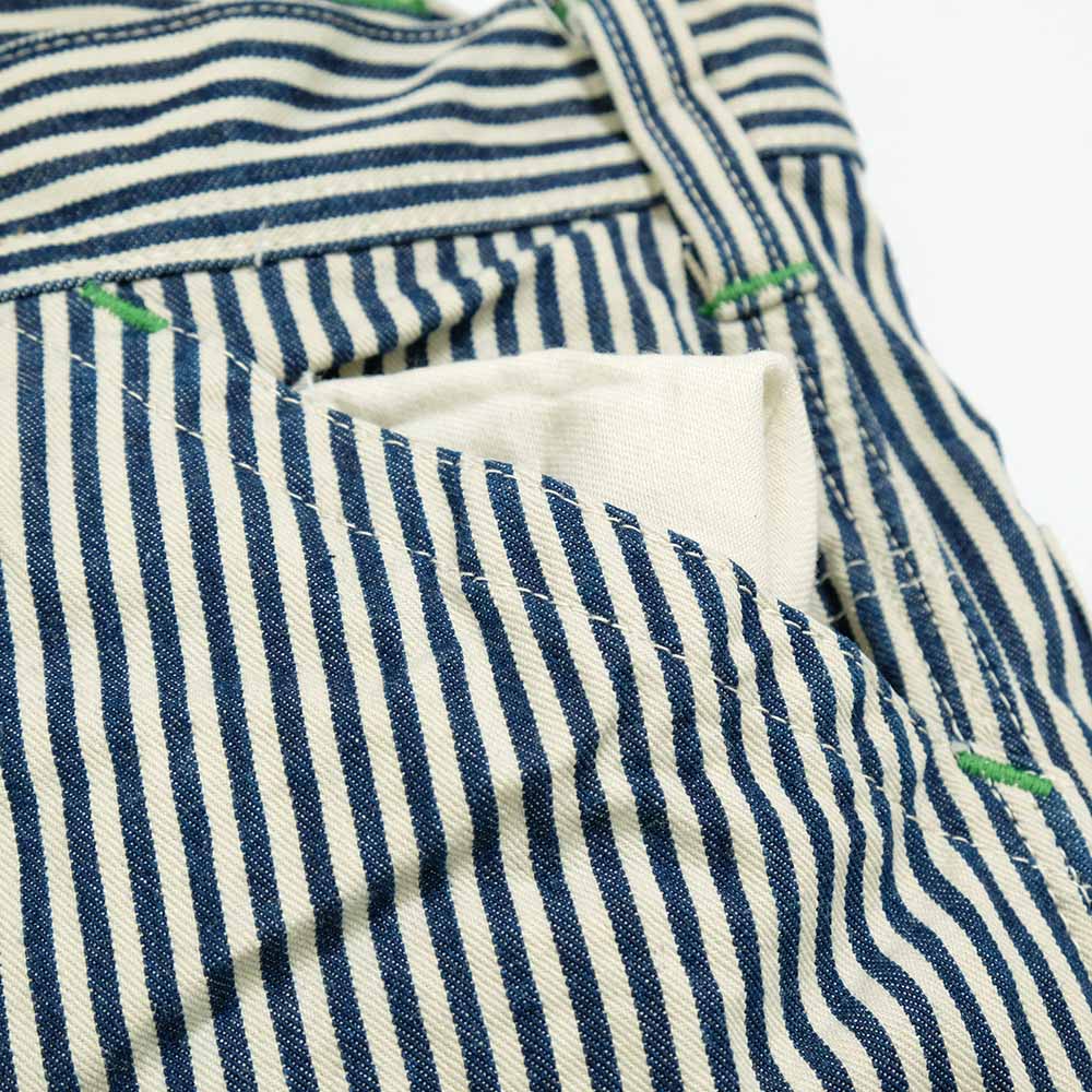 SUGAR CANE<br>11oz.HICKORY STRIPE WORK PANTS<br>SC41823