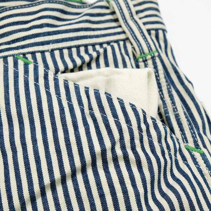 SUGAR CANE<br>11oz.HICKORY STRIPE WORK PANTS<br>SC41823