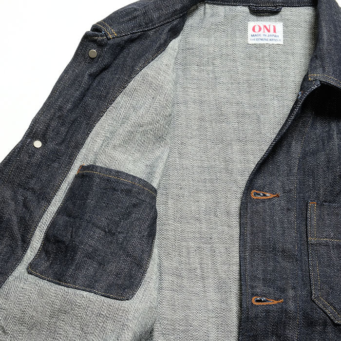 Oni Denim - Loose Weave Denim Jacket - ONI-03100