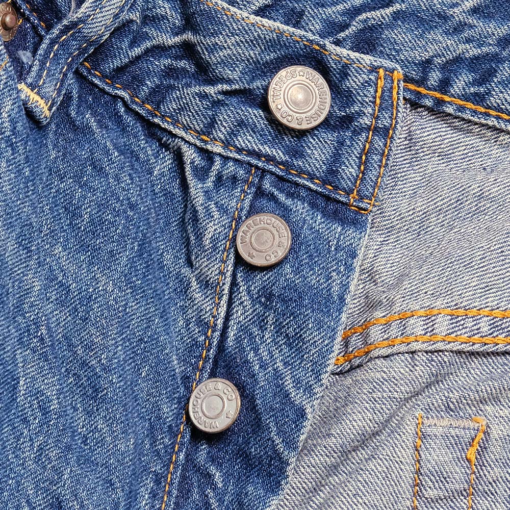 WAREHOUSE<br>2ND-HAND 1100 (USED WASH 淡)<br>1100