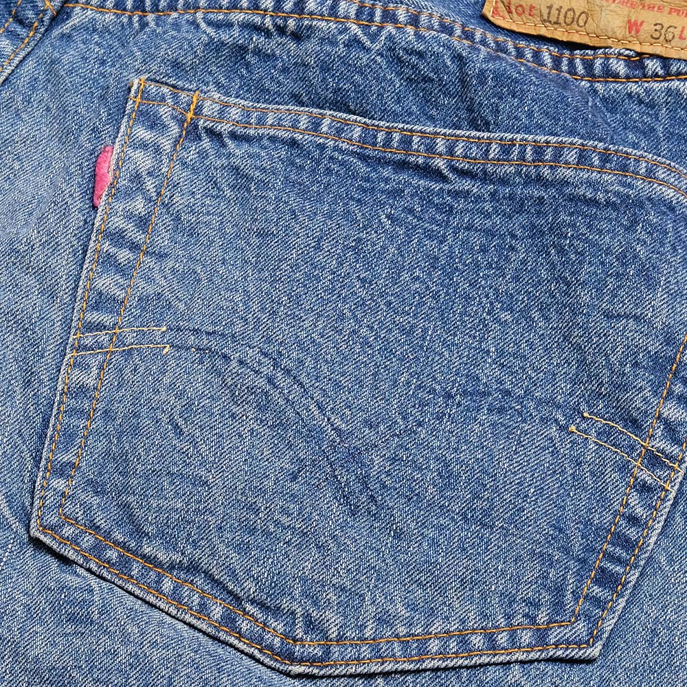 WAREHOUSE<br>2ND-HAND 1100 (USED WASH 淡)<br>1100