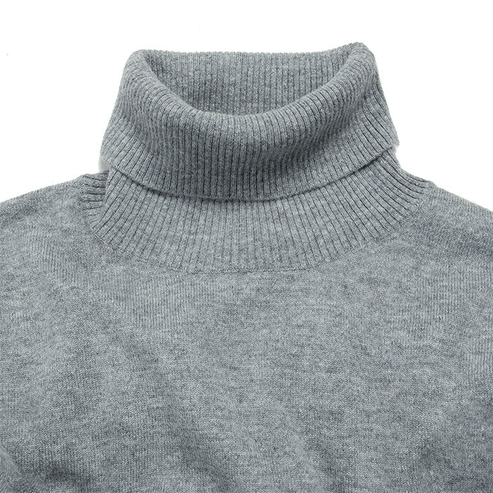 HOLLYWOOD RANCH MARKET<br>Merino Cashmere Washable Turtleneck Sweater<br>700083848