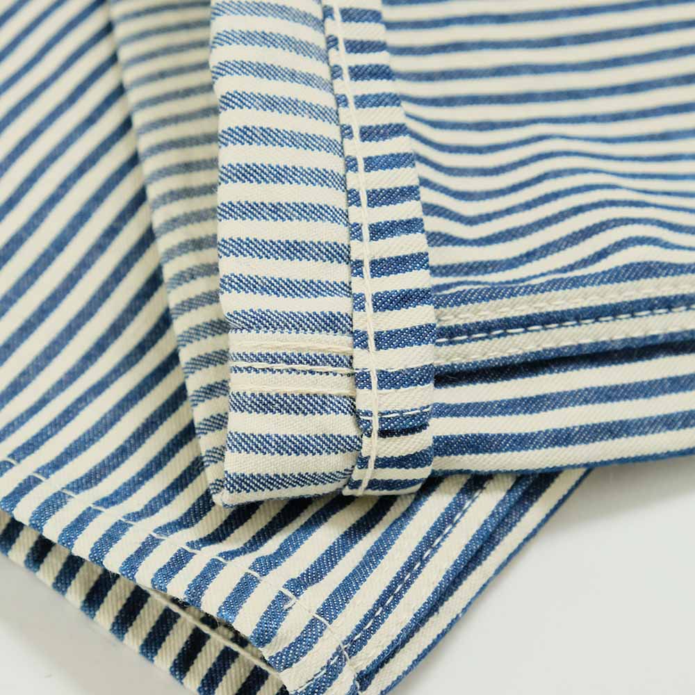 SUGAR CANE<br>11oz.HICKORY STRIPE WORK PANTS<br>SC41823