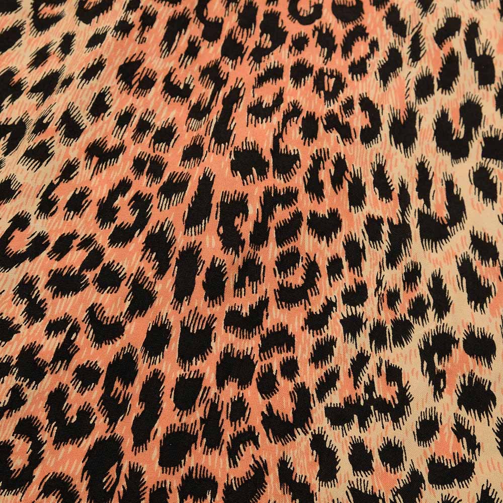 STAR OF HOLLYWOOD - HIGH DENSITY RAYON OPEN SHIRT - LEOPARD - SH39080