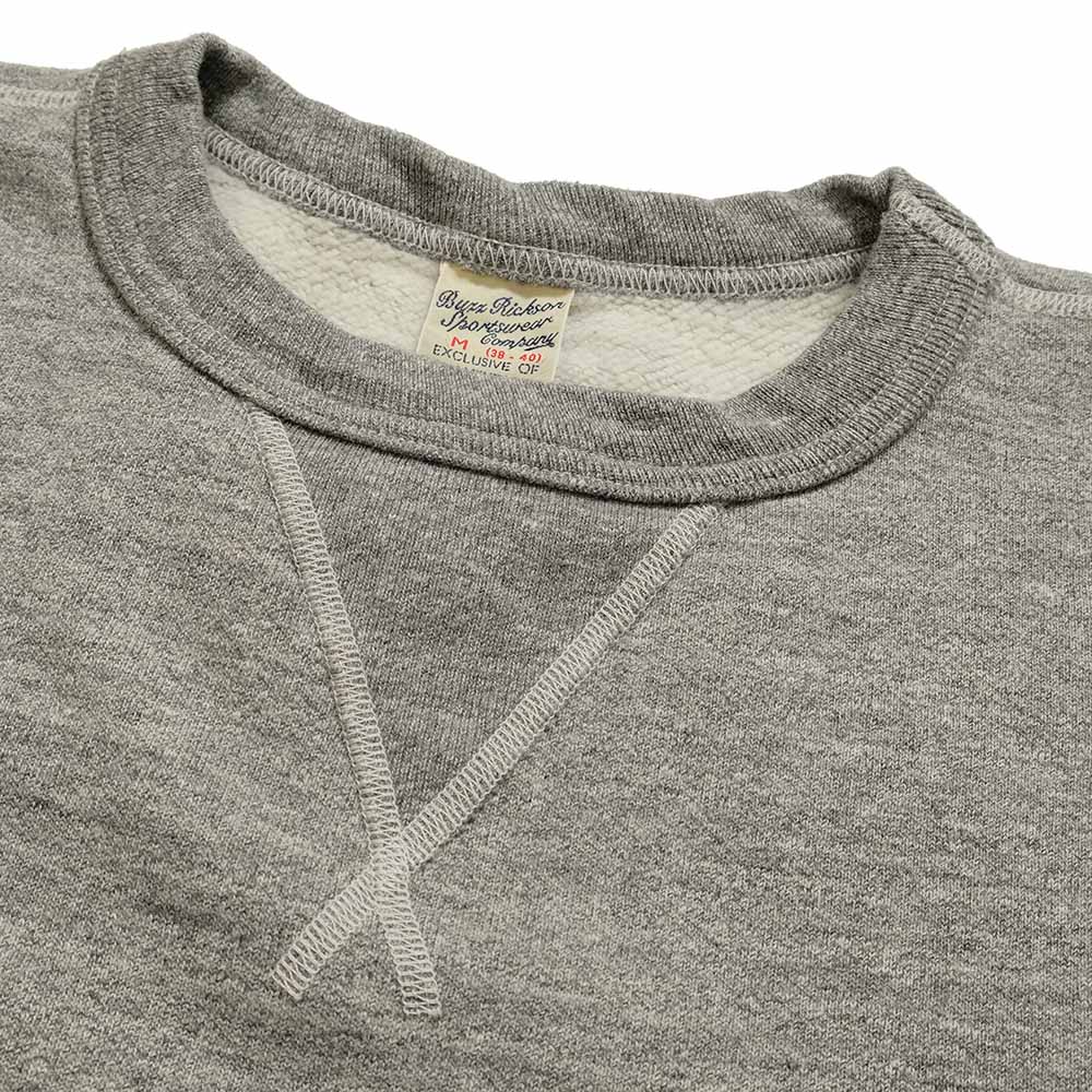 BUZZ RICKSON'S SET-IN CREW SWEAT BR65622