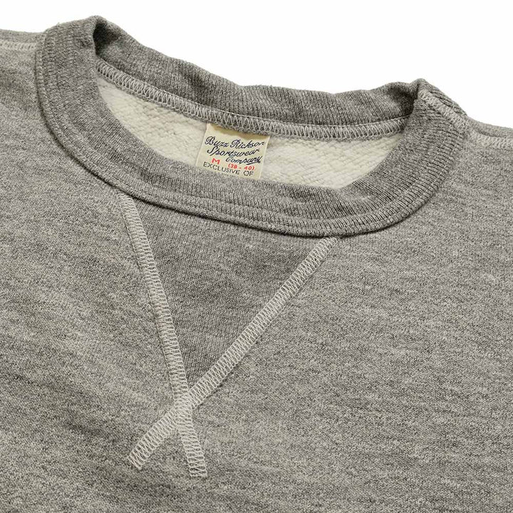 BUZZ RICKSON'S SET-IN CREW SWEAT BR65622
