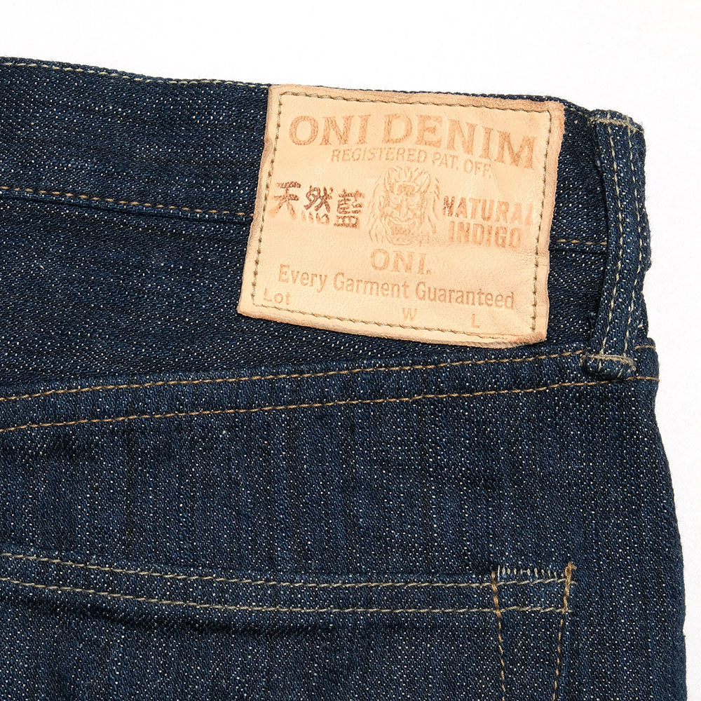 Oni Denim<br>Regular Rise Neat Straight<br>天然藍 "鬼極-ONI KIWAMI-"<br>ONI-246