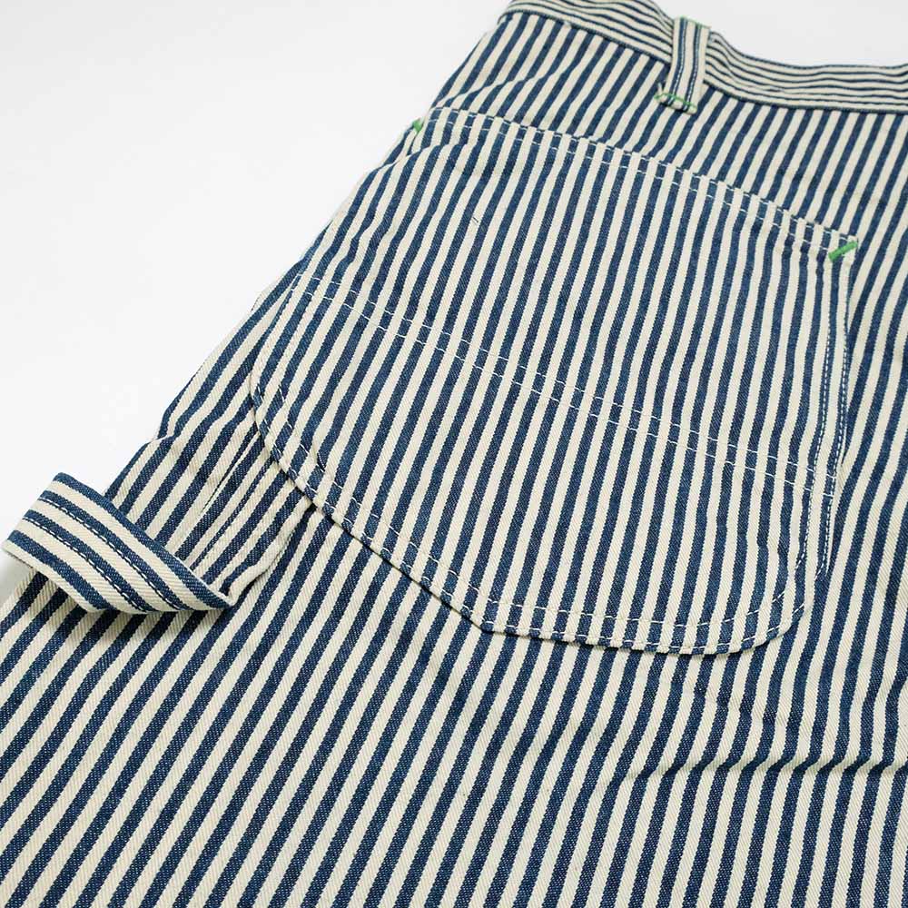SUGAR CANE<br>11oz.HICKORY STRIPE WORK PANTS<br>SC41823