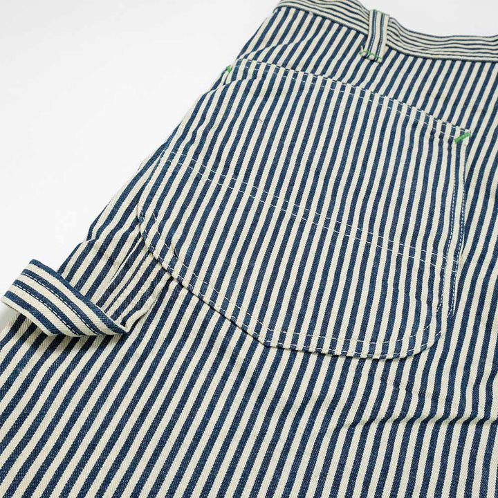 SUGAR CANE<br>11oz.HICKORY STRIPE WORK PANTS<br>SC41823