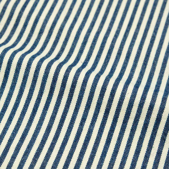 SUGAR CANE<br>11oz.HICKORY STRIPE WORK PANTS<br>SC41823