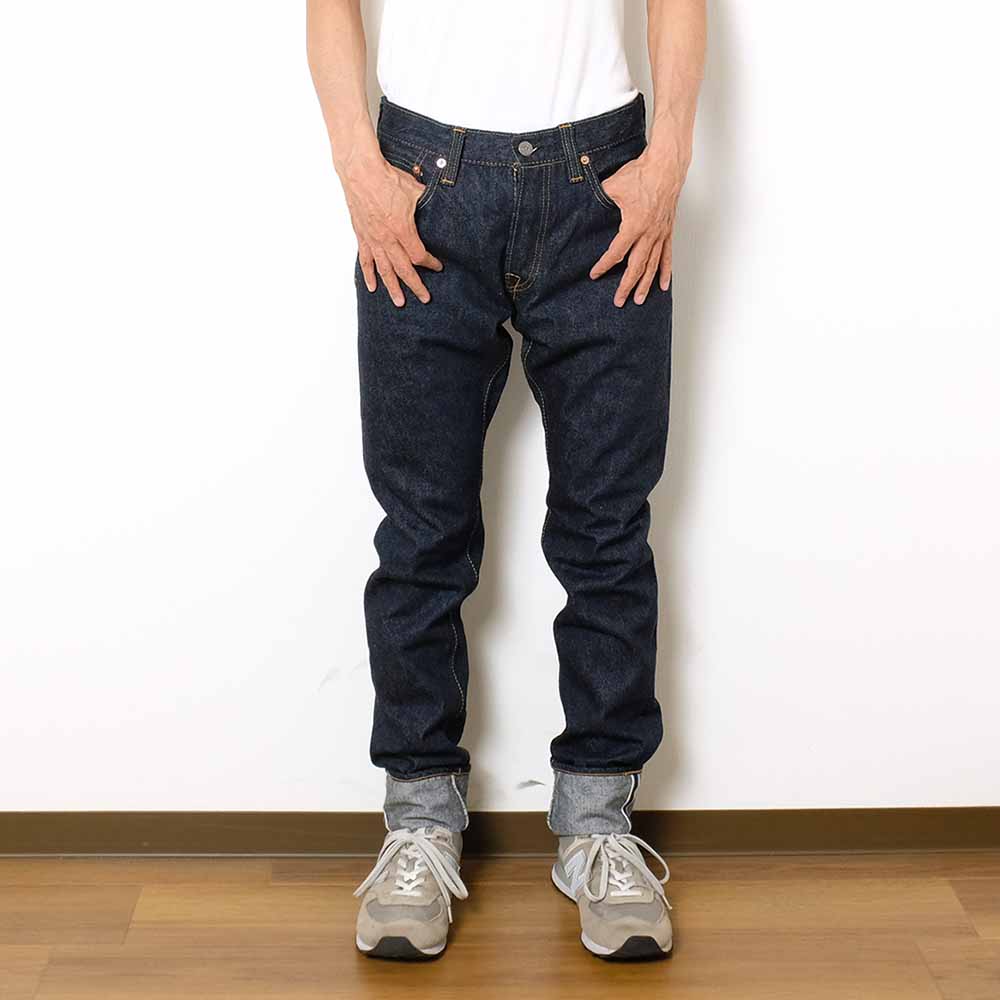 pure blue japan<br>13.8oz Indigo Nep Denim<br>Slim Tapered<br>NP-013
