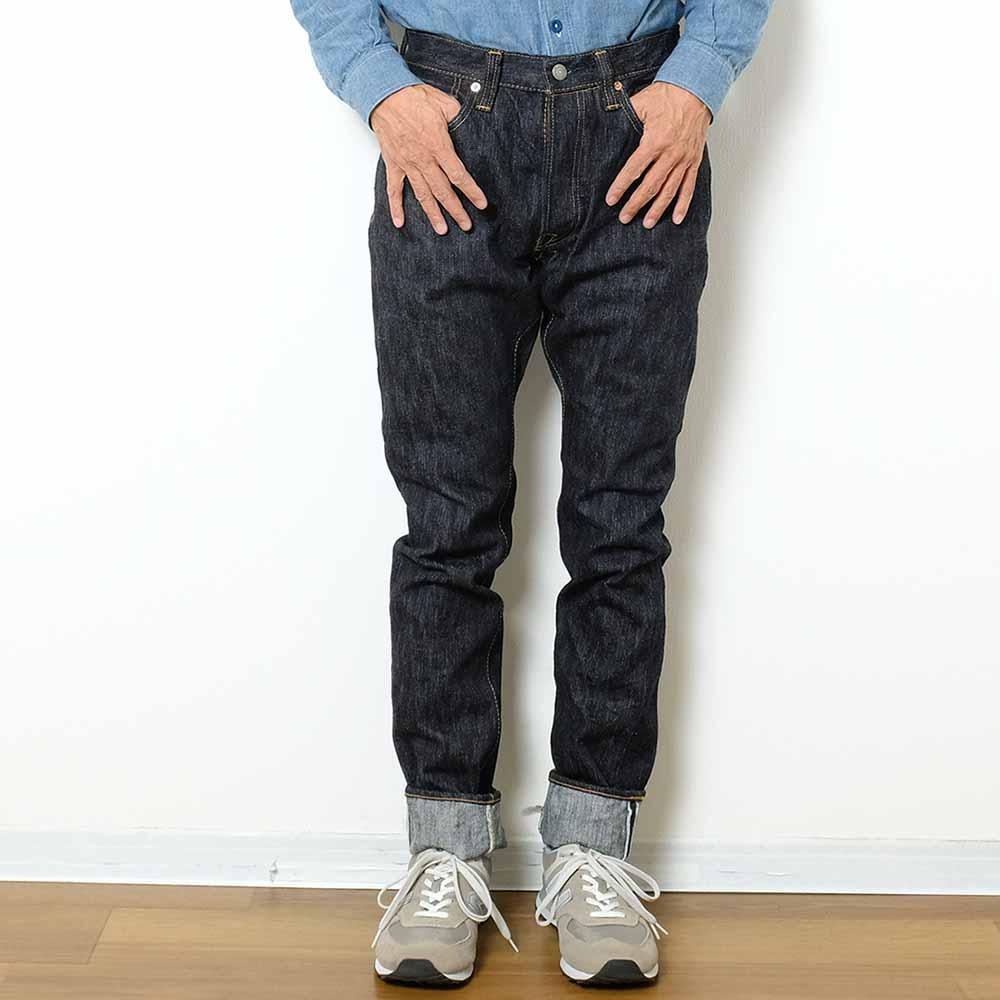 pure blue japan<br>Lot. EX-019 17.5oz Extra Slub Selvedge denim Relaxed Tapered One Wash<br>EX-019