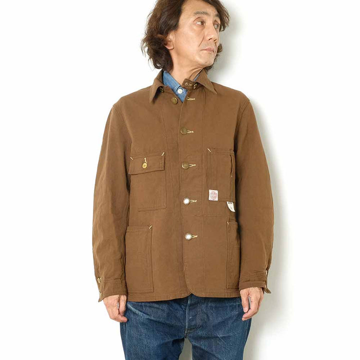HEADLIGHT 9oz. BROWN DUCK WORK COAT HD15085