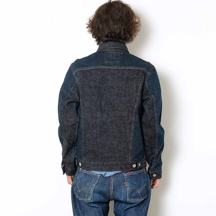 ONI DENIM 20oz ONI Secret Denim x 20oz Deep Indigo Secret Denim 3rd Type Denim Jacket ONI-02527P-COM