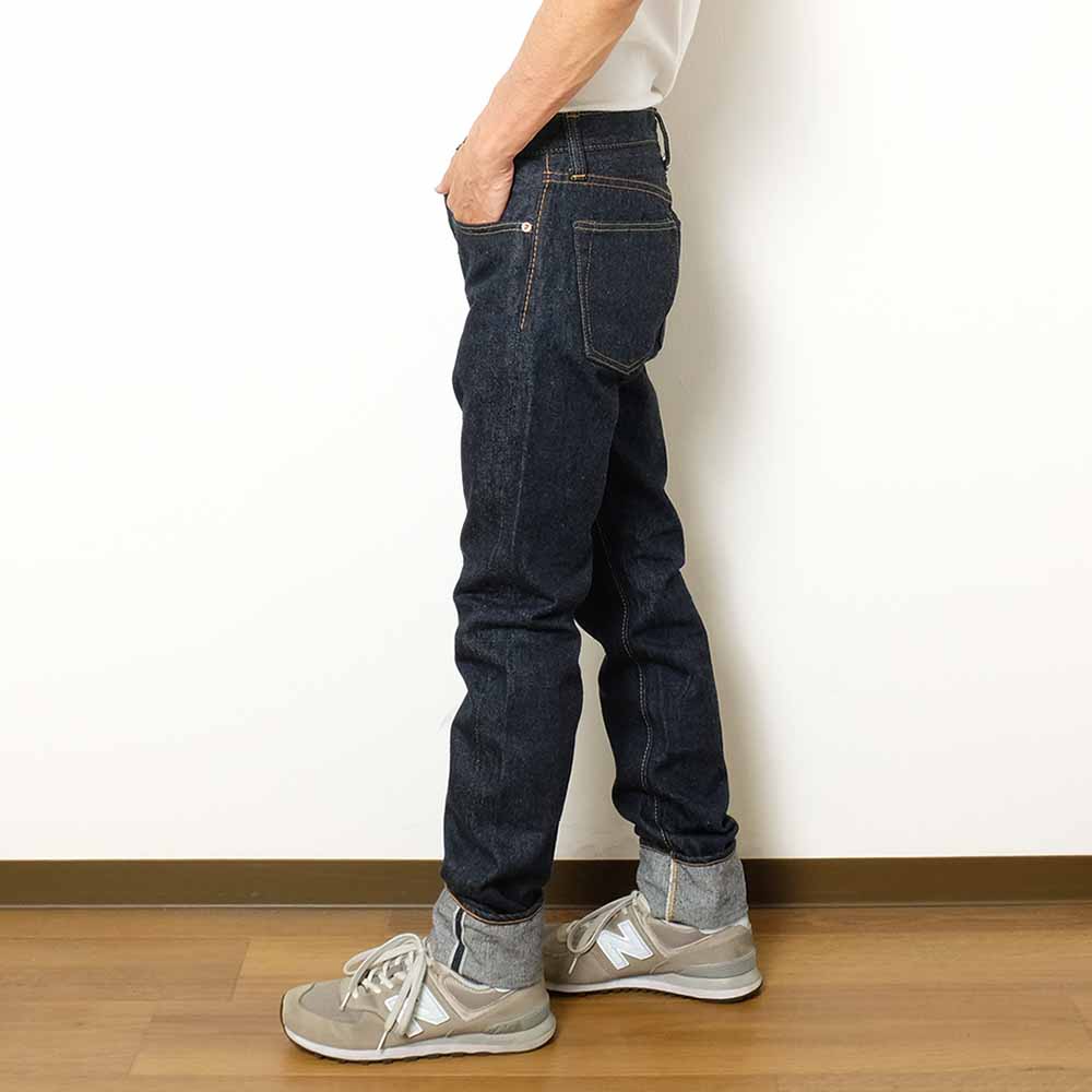 pure blue japan<br>13.8oz Indigo Nep Denim<br>Slim Tapered<br>NP-013