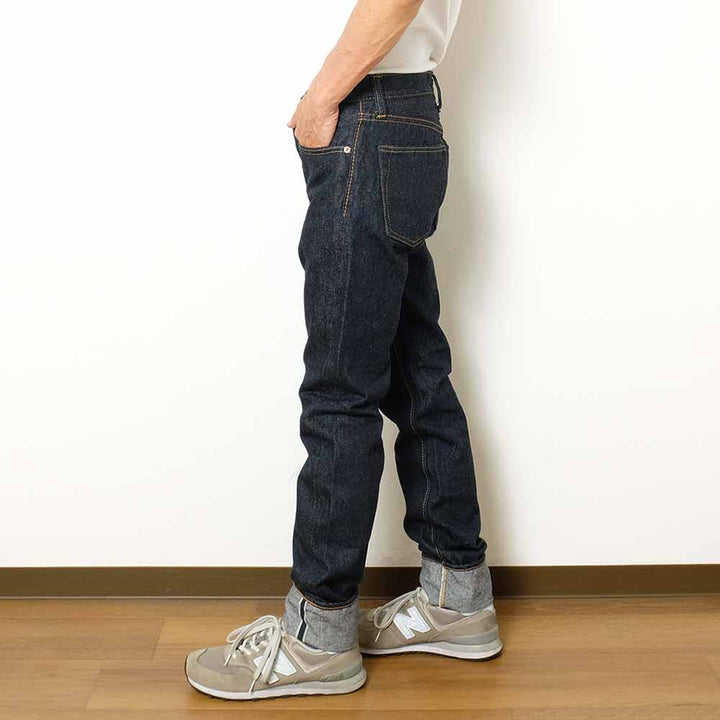 pure blue japan<br>13.8oz Indigo Nep Denim<br>Slim Tapered<br>NP-013