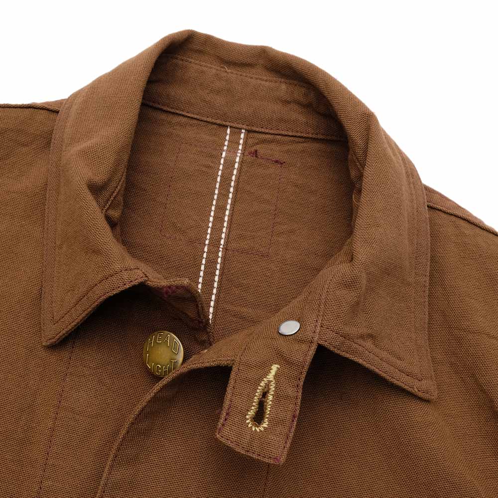 HEADLIGHT 9oz. BROWN DUCK WORK COAT HD15085